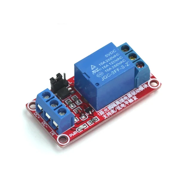 High and Low Level Trigger 1 Channel Relay Module interface Board Shield For PIC AVR DSP ARM MCU Arduino low leve 5V 12V 24V 6