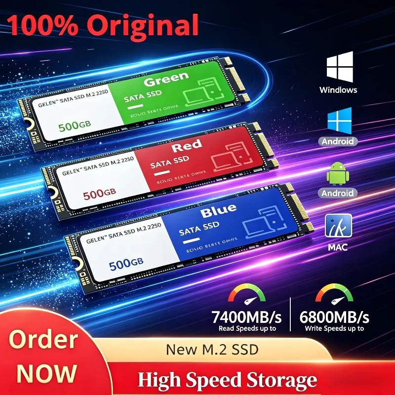 New Internal Solid State Drive M.2 SSD High Speed Read Write, Ideal Hard Disk for Laptop Desktop Storage Upgrade 2026 HOT SALE
