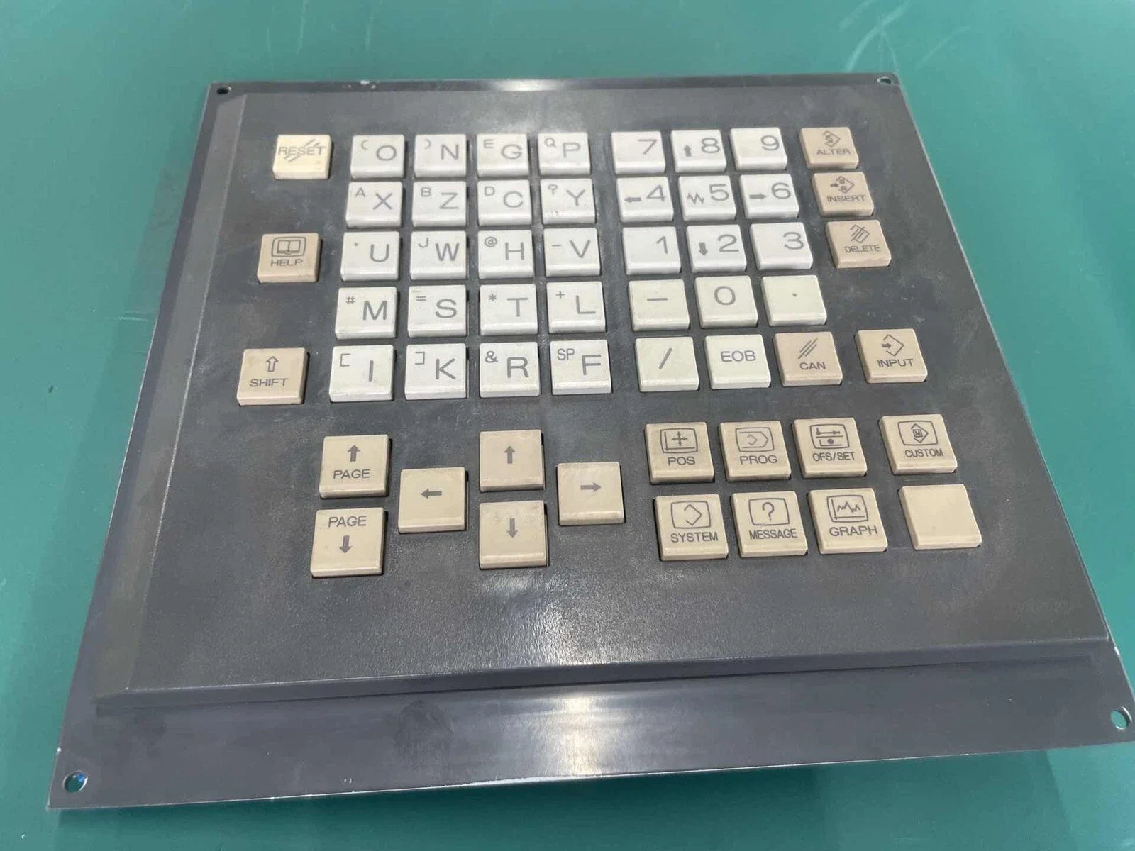 Used A02B-0281-C125#TBR For FANUC A02B-0281-C125#TBR HMI Operator Control Panel MDI Unit