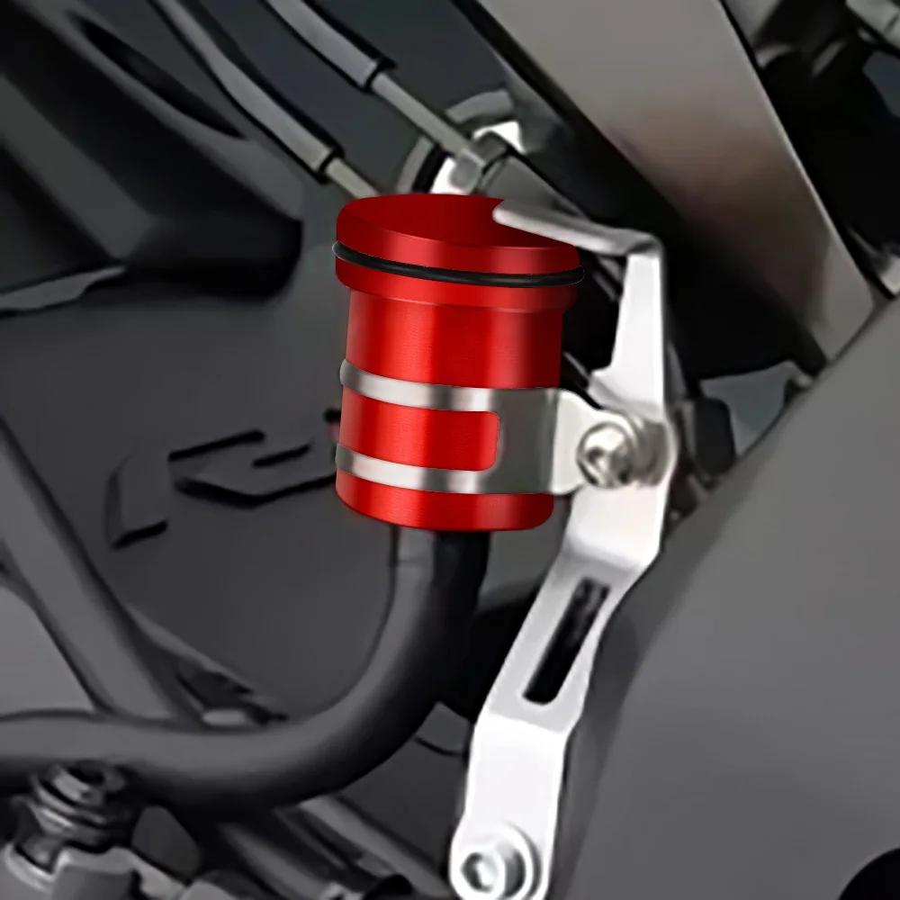 

Motorcycle Fluid Reservoir Billet Rear Brake Clutch Tank Oil Cup For Honda CBR1000RR CRF 250R 450R 450X CB CBR VTR 98-2017 2018