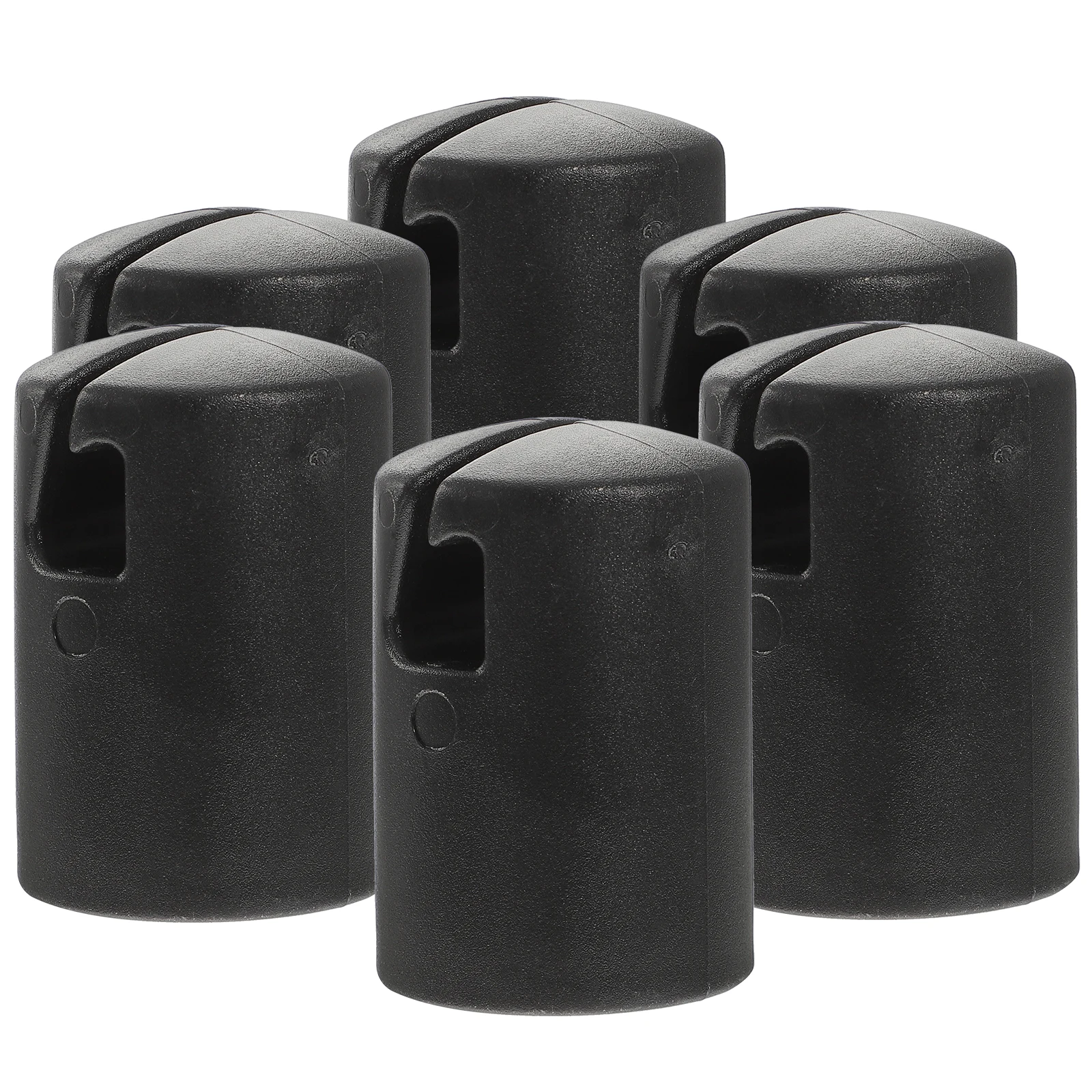 

6pcs Trampoline Enclosure Poles Wear-Resistant Rod Covers Durable Plastic Replacement Parts Kids Trampoline Protection Caps