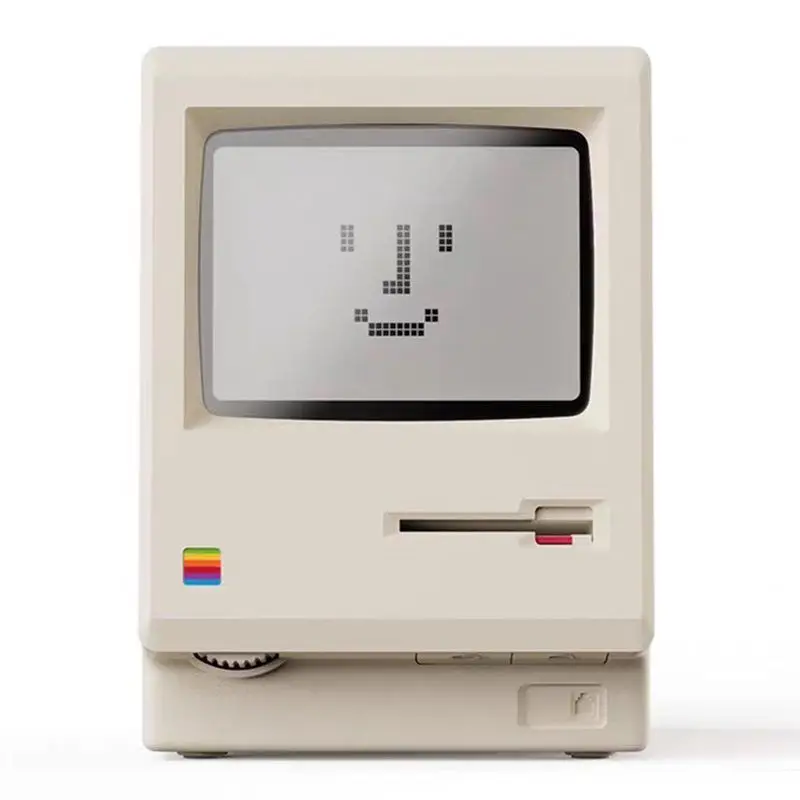 

Новый ретро-будильник A52T Maclock: креативный дизайн, идеально для студентов, настольный декор, имитация клавиатуры компьютера