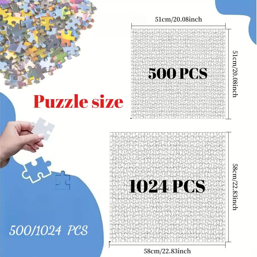 Futurist Urban Underwater Architecture Jigsaw Puzzle 500/1024 PCS Holiday Stress Relieving Fun Games Home Decor Holiday Gifts