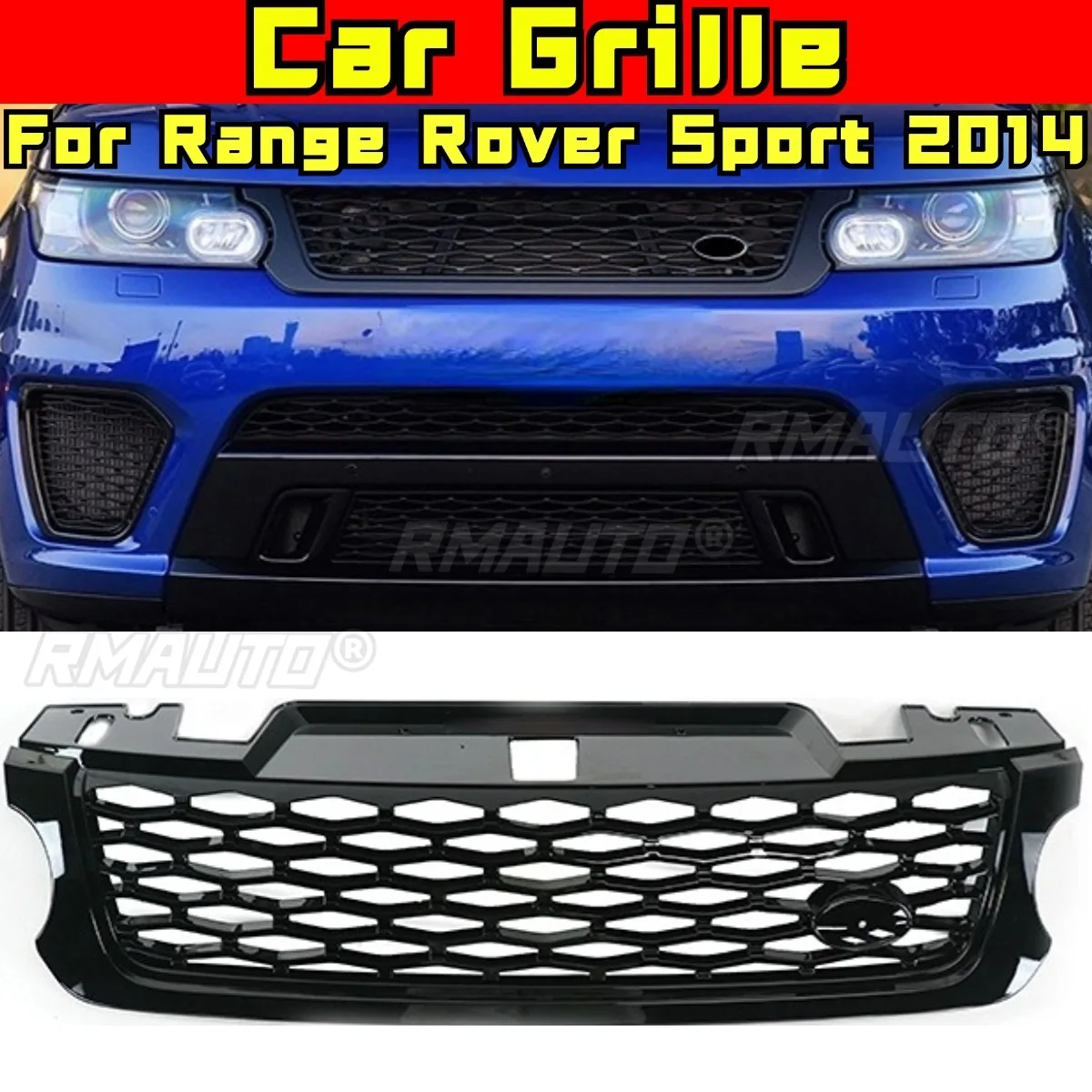 

For Range Rover Sport 2014 Car Accessories Car Racing Grills Front Bumper Grill