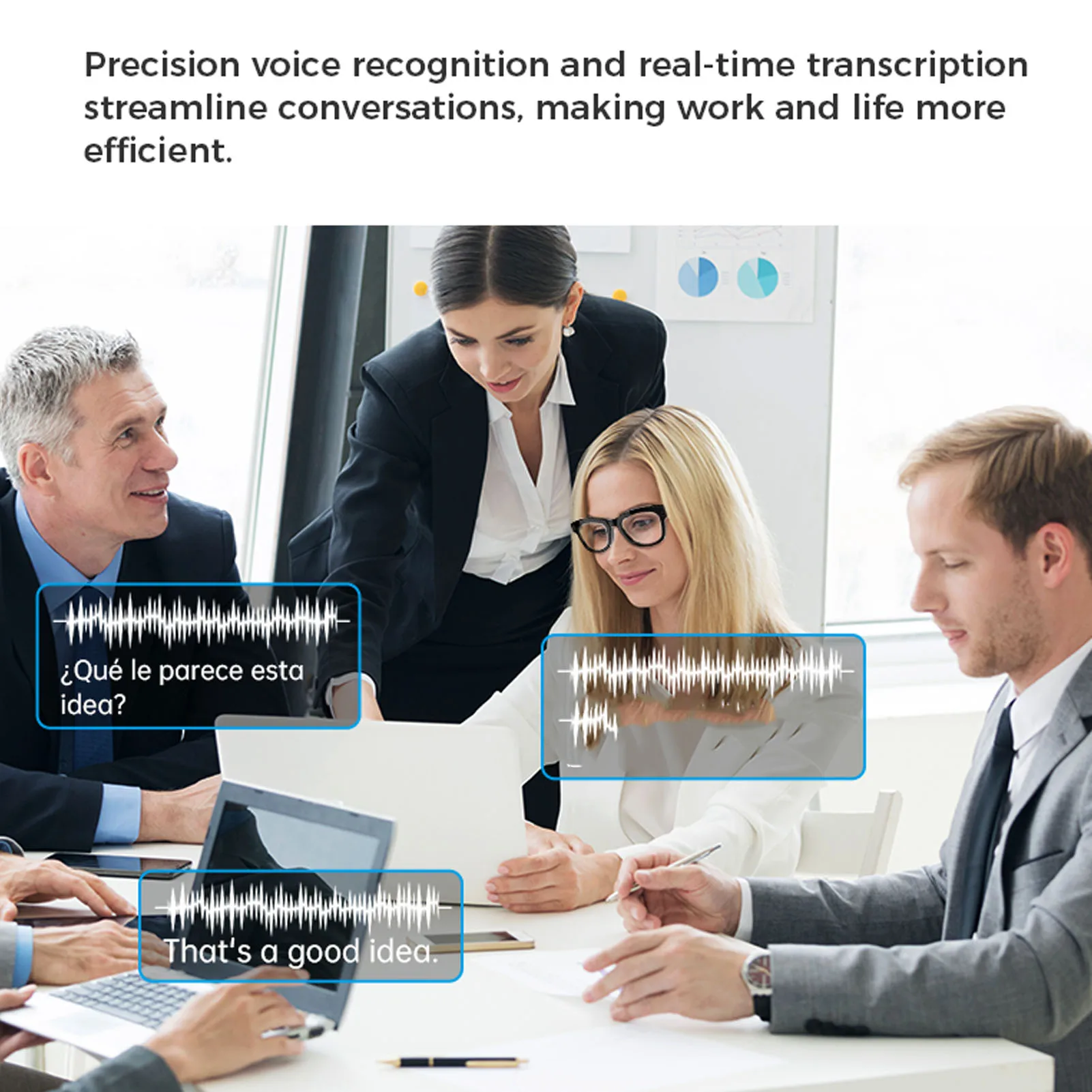 800W Pixel 8MP Smart Bluetooth Glasses IP67 Waterproof AI Translation Glasses Comfort Mersive Sound Noise Reduction for Business