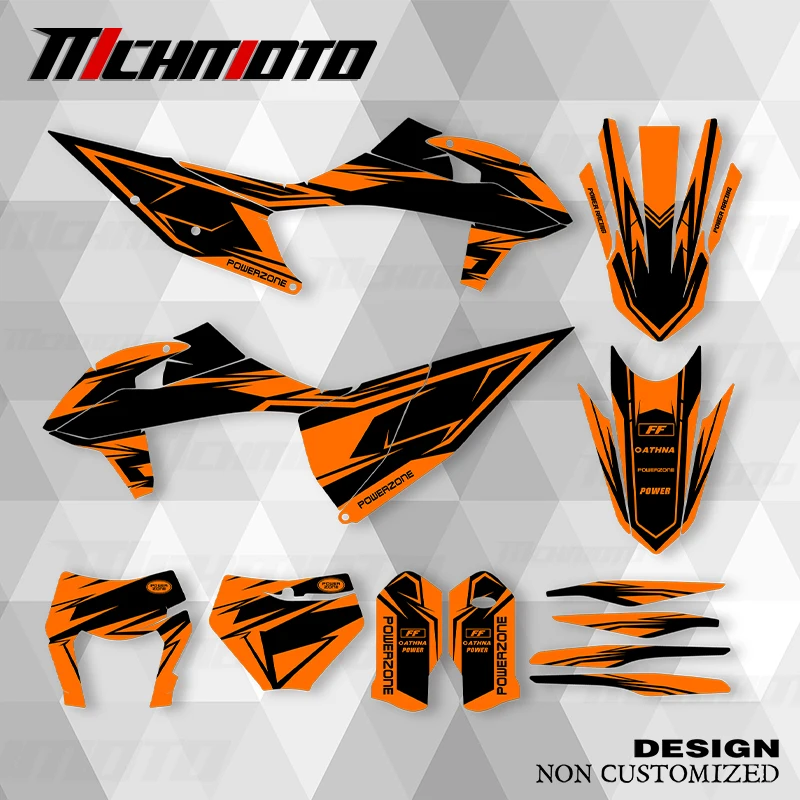 

MCHMFG новый стиль графические наклейки наборы наклеек для KTM 2020 2021 2022 2023 EXC 2019 2020 2021 2022 SXF
