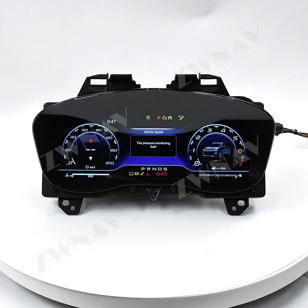 ZWNAV New Update for Ford Explorer 2011-2019 Auto Speedometer Tachometer Car Digital Cluster Instrument LCD Dashboard Cockpit-