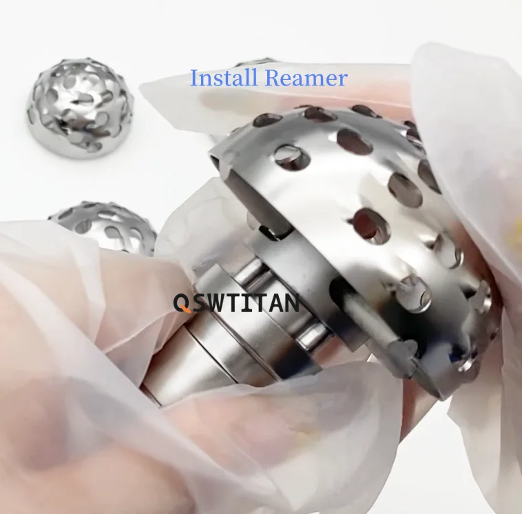 Pet Orthopedic Surgical Tool Set - Veterinary Acetabular Reamer Instruments