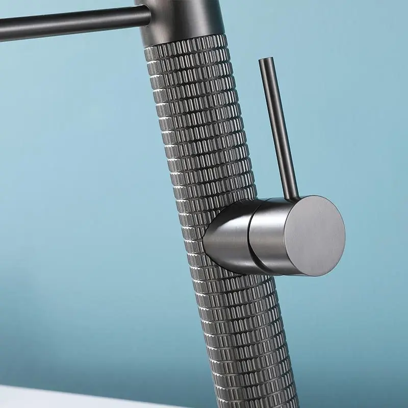 

All copper, universal, spring tube, kitchen, faucet, hot and cold, faucet, rotatable, retractable, vegetable basin, sink