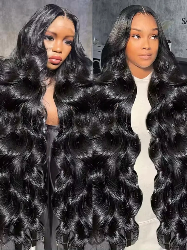 

HD Transparent 13x4 13x6 Body Wave Lace Front Wig Pre Plucked 360 Lace Frontal Wig Human Hair Wigs For Women 5x5 Closure Wig