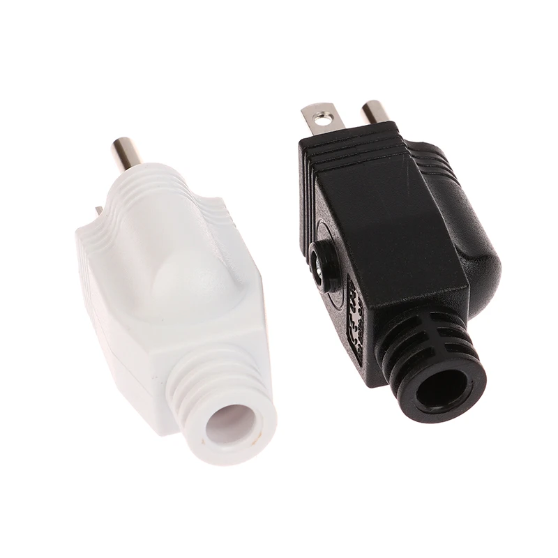 American Detachable Plug American 15A AC Electrical Power Male Plug Adaptor Adapter Wire Rewireable Extension Cord Connector