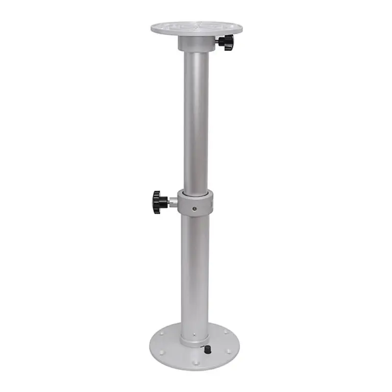 

RV Table Base Mount Telescopic Table Legs Table Pedestal Stand Base RV Lift Table Base 360 Degree Rotation For RV Marine