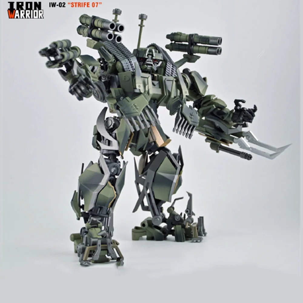 

Transformation IRON WARRIOR IW-02 IW02 DMK Assembly Brawl Strife07 Action Figure With Box IN STOCK