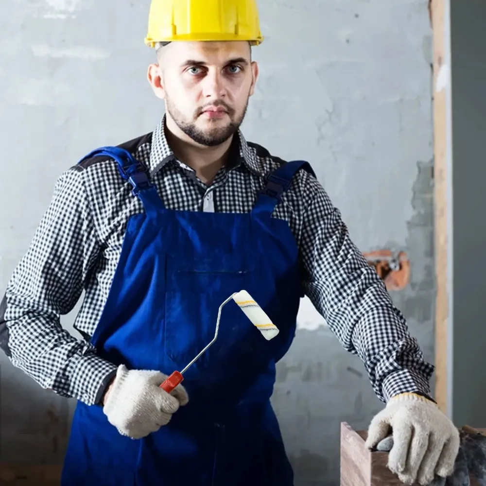 10 pz Clean Cut Proffesional Manicotti Rullo di Vernice Sostituzione Vernice Edger Pennello Strumento Multifunzionale per Soffitti Murali di Casa