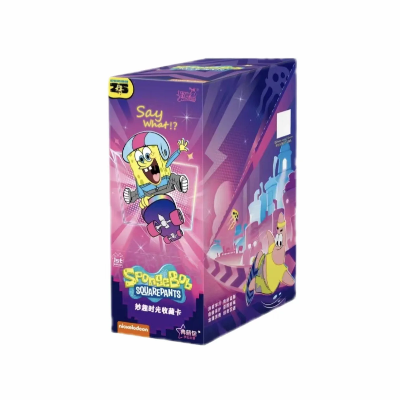 

KAYOU SpongeBob SquarePants Collection Cards Classic Animation Fun Time Series Theme BP OR UR Character Trading Cards Kids Gift