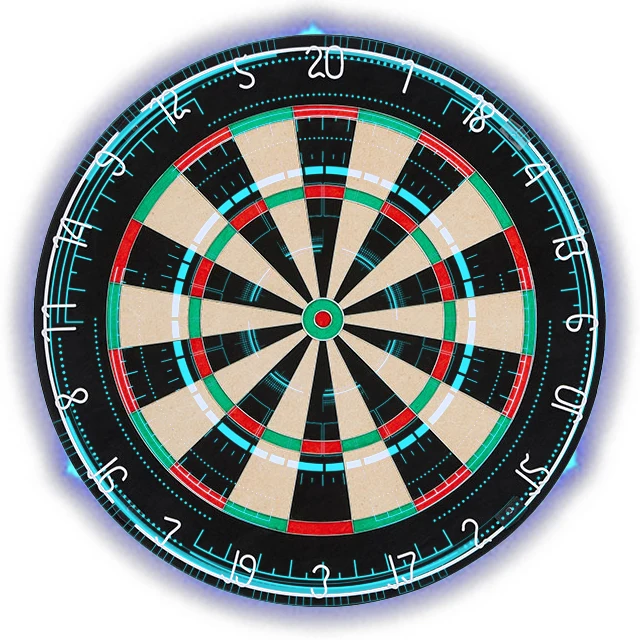 

New Product Dartscheibe Black Metal Colour Darts Dartboards Sisal Board for Party