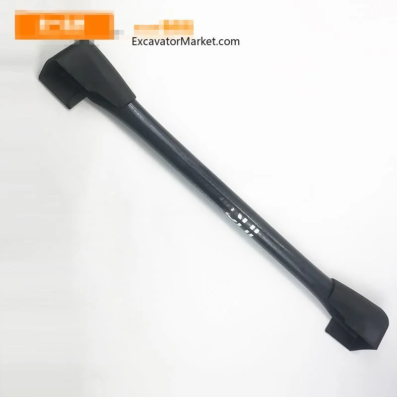 High Quality For Hitachi 200 240 330 360-6-3G excavator cab front top logo beam angle rubber high quality excavator accessories