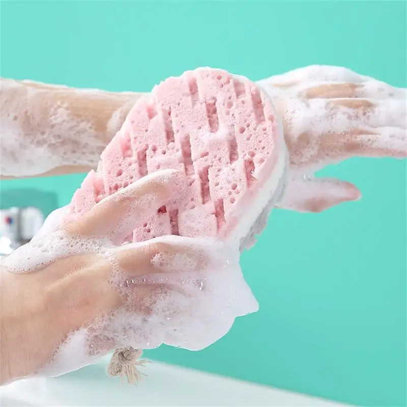 2024 Soft Sponge Body Scrubber Bath Exfoliating Scrub Sponge Shower Brush Body Skin Cleaner Dead Skin Remover Bathroom