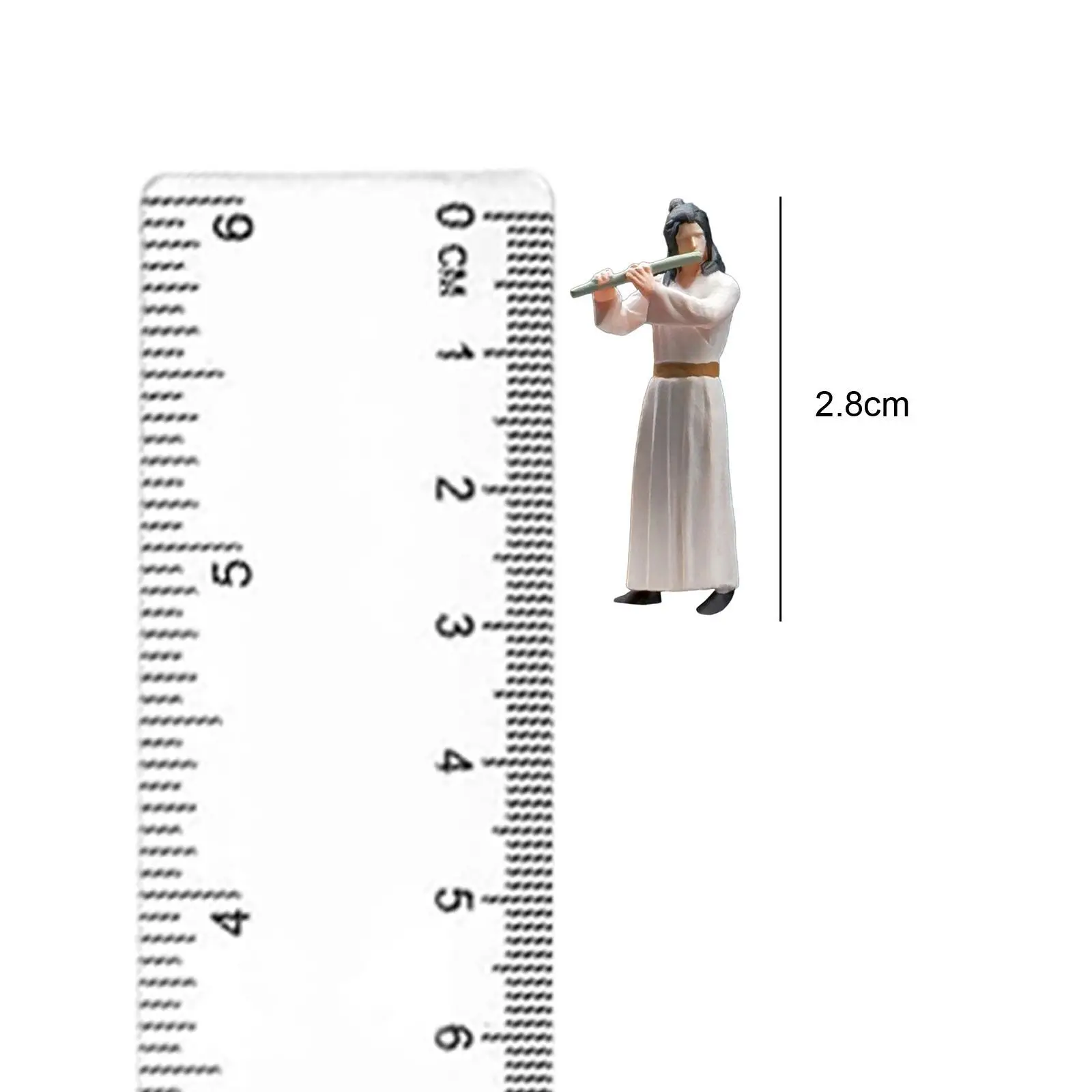 Figuras Antigas Chinesas Sand Table Layout Decoração, Adereços De Filme, Trens, Arquitetura, Figurinhas Pintadas À Mão, Dioramas Decoração, 1: 64