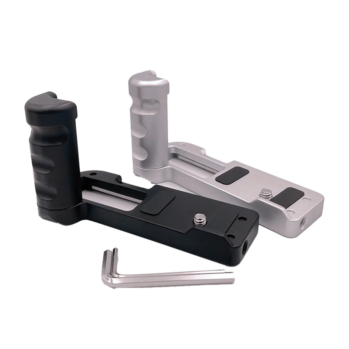 For Sony ZV-1II Camera Grip Base Plate ZV1M2 L Plate ZV1F Cold Shoe Mount Expansion Quick Release Plate,Black