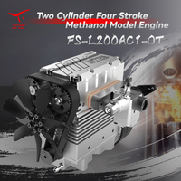 TOYAN FS-L200AC 4 Stroke Air Cooled Engine 7cc Inline 2 Cylinder Nitro Internal Combustion Engine Model Kit