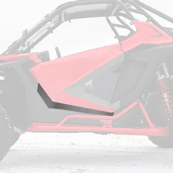 KEMIMOTO Black Metal Lower Door Panels Combination Insert Valance Compatible with Polaris RZR PRO XP/ PRO R/ Turbo R 2020-2024