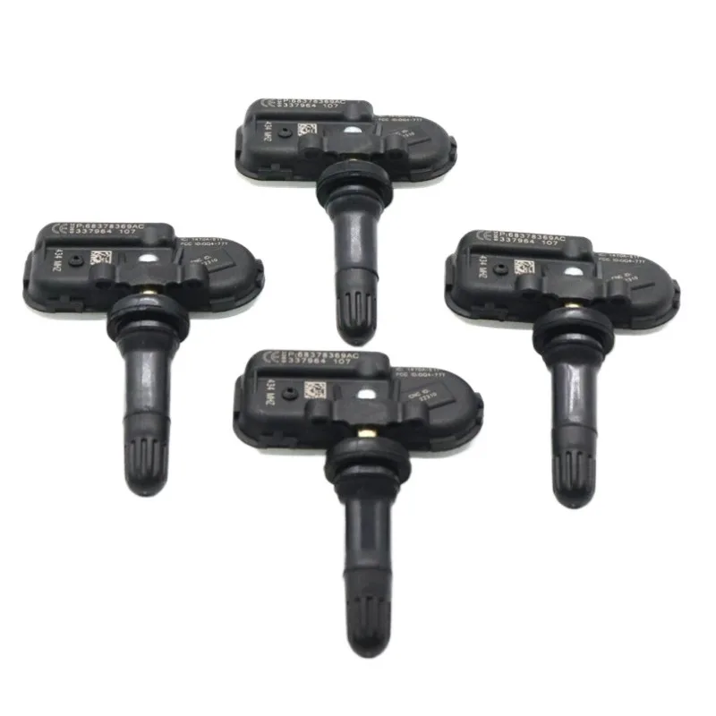 

4Pcs TPMS Tire Sensor 68378369AC 68249197AB 68249197AA 68239720AA For Jeep Cherokee 2014-2023 Dodge Ram 1500 2500 3500 2014-2018