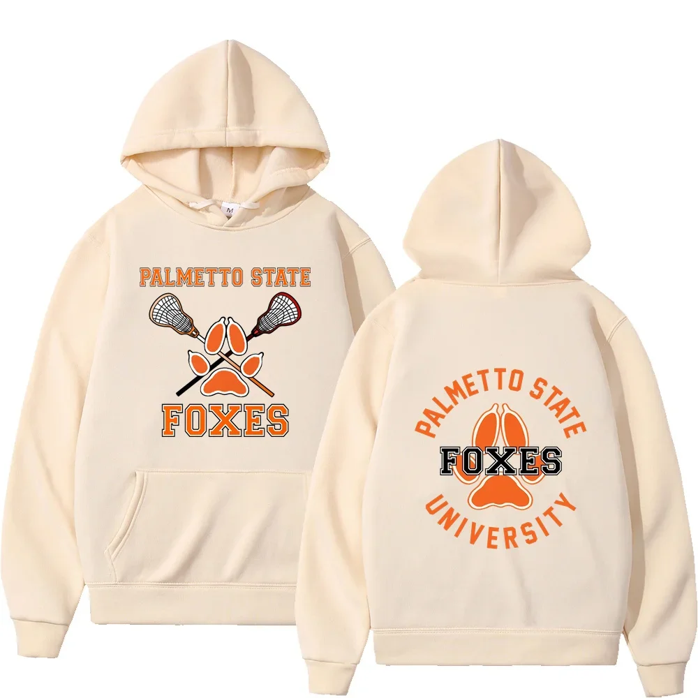 Streetwear The Foxhole Court Palmetto State Foxes Printed Men's Hoodie Men Hoodies Women HipHop Sweatshirt Clothes Plus size