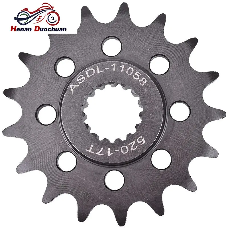 

520 15T 16T 17T Front Sprocket Gear Wheel Cam For KTM 790 Duke L 2018-2019 2020 890 Duke 2021 2022 890 Duke GP 2022