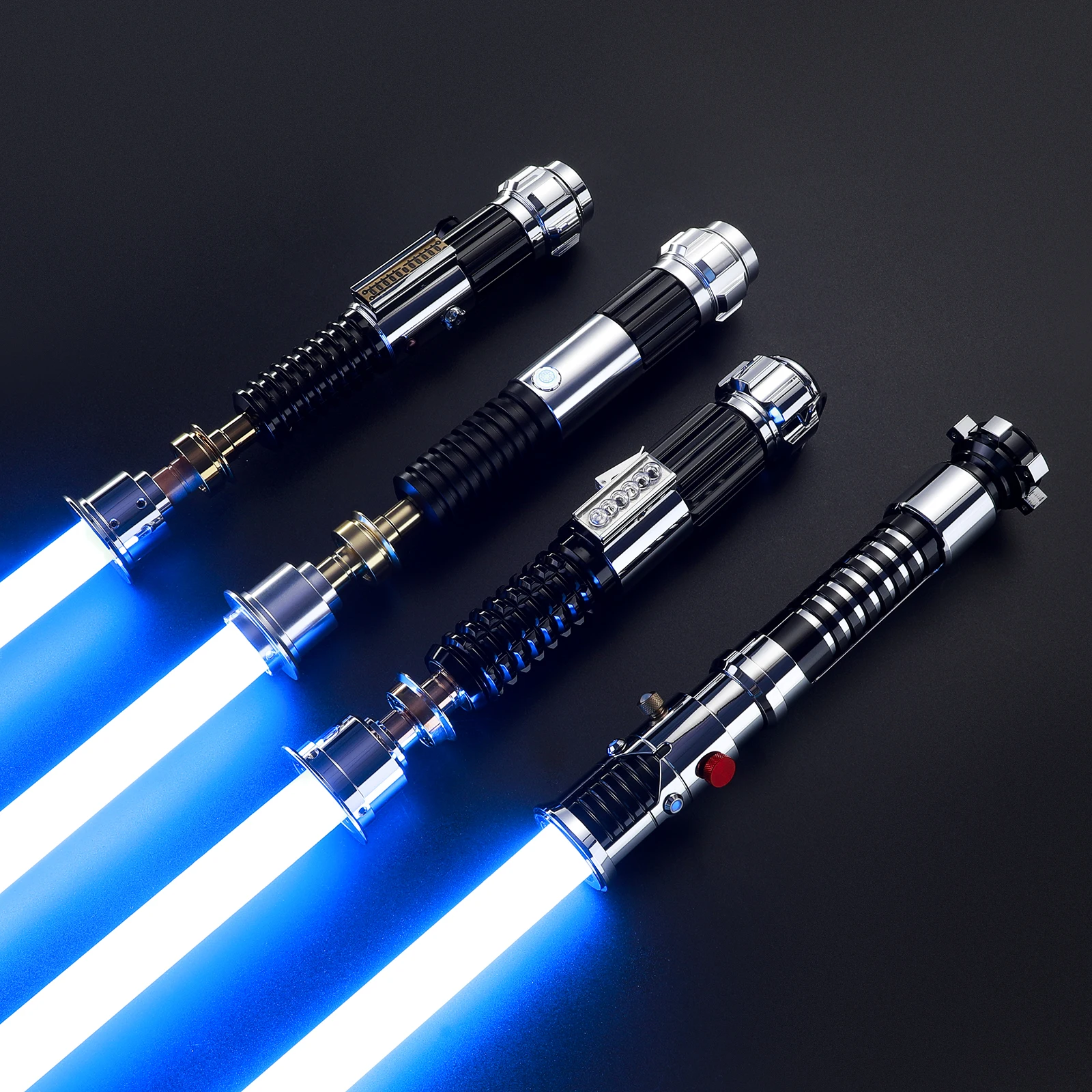 DamienSaber-Sabre laser Obi-Wan Kenobi, Xeno 3.0 Pixel RapDueling, Force FOC, Poignée en métal, Balançoire lisse avec Bluetooth