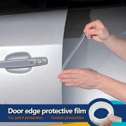 Anti-scratch Wrap Sticker Styling Mouldings 1.5cmx5m Car Door Edges Guard Door Scratch Protector Paint Protective Film