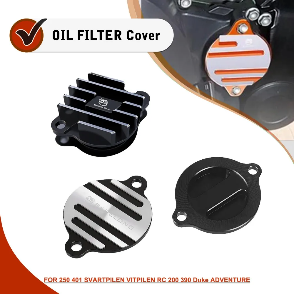 Motocross Transparent Engine Oil Filter Cap FOR Husqvarna 250 401 SVARTPILEN VITPILEN RC 200 390 Duke 390 ADVENTURE 2016-2024