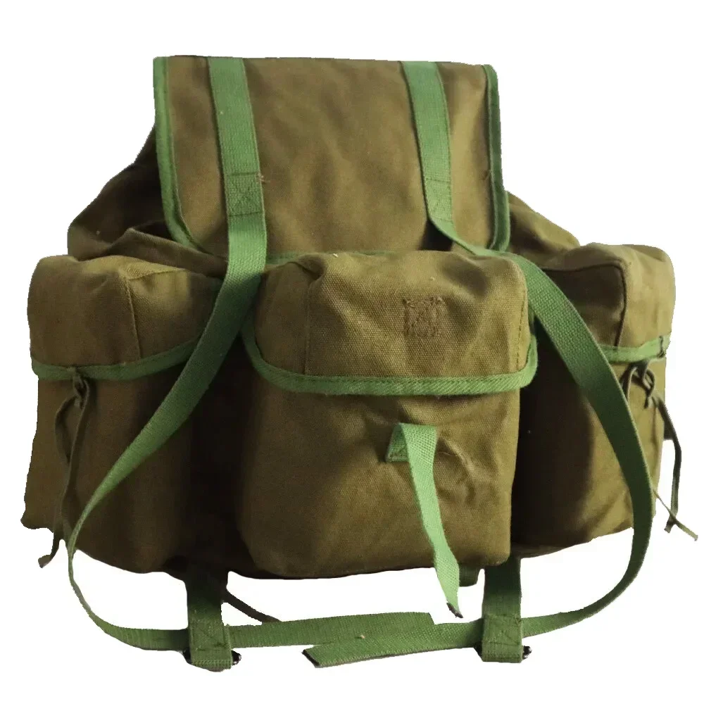 

WW2 M14 American Soldier Mountain Kit Bag Large Capacity Storage Vintage Travel Soldier Luggage Canvas Tactical Equipment Kit