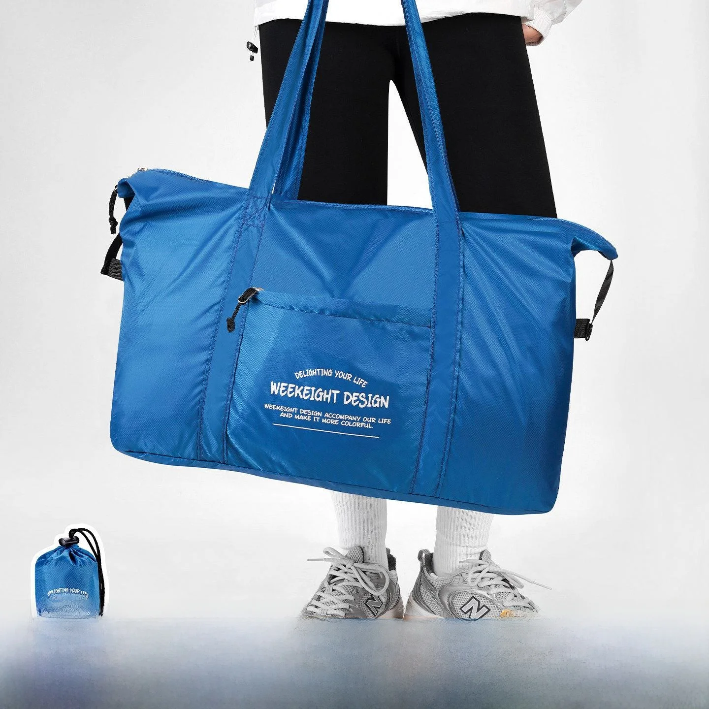 Portable Travel Bag Lightweight Compression Large Capacity Handheld Luggage Bag for Travel Emergency Backup Spring Companion ...