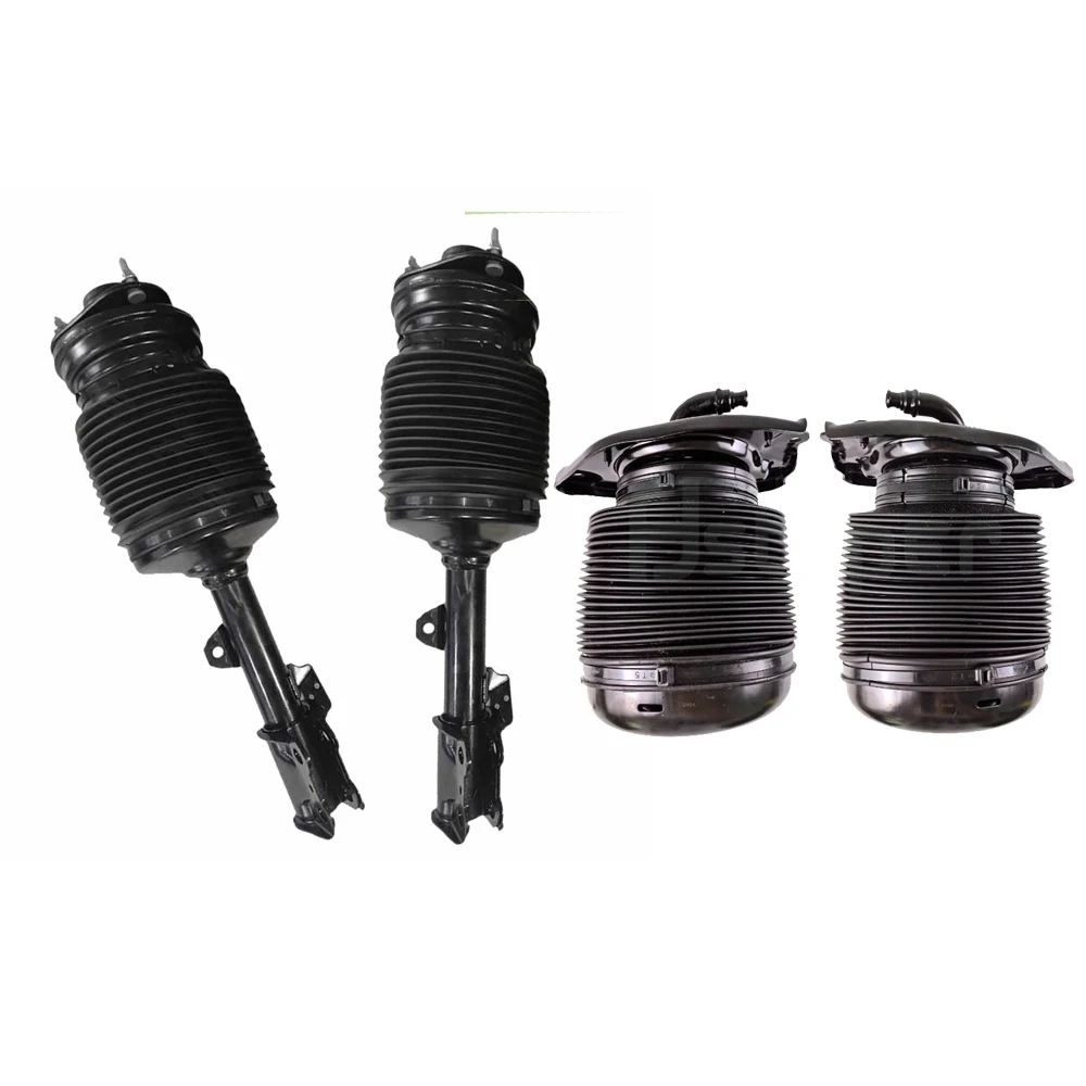 

Made in China 2x Front Air Suspension Shock Struts+2x Rear Air Suspension Spring Bags For Lexus RX270 RX350 RX450h 2009-2015 3.5