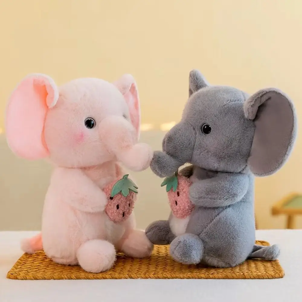 Jouet en peluche éléphant de dessin animé, Simulation de Koala moelleuse, poupée douce de 25cm, Animal en peluche pour enfants, anniversaire, noël