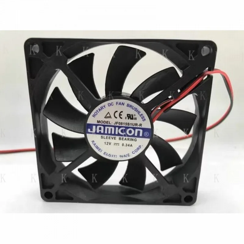 

C НОВЫЙ ДЛЯ JAMICON 8015 JF0815S1UR-R DC 12 В 0,34 А 8 см охлаждающий вентилятор