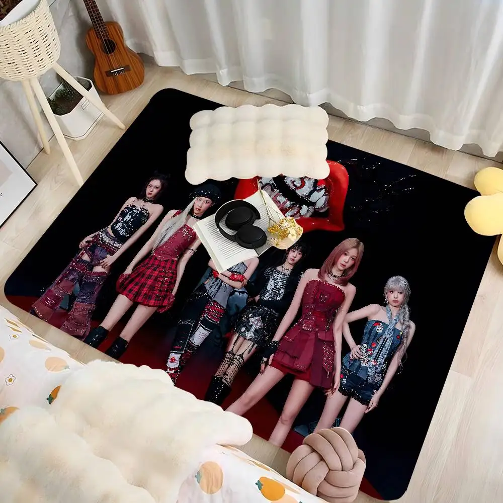 Kpop B-Baby Hot Monster Kitchen Mat Cheaper Anti-slip Modern Living Room Balcony Printed Modern Home Decor