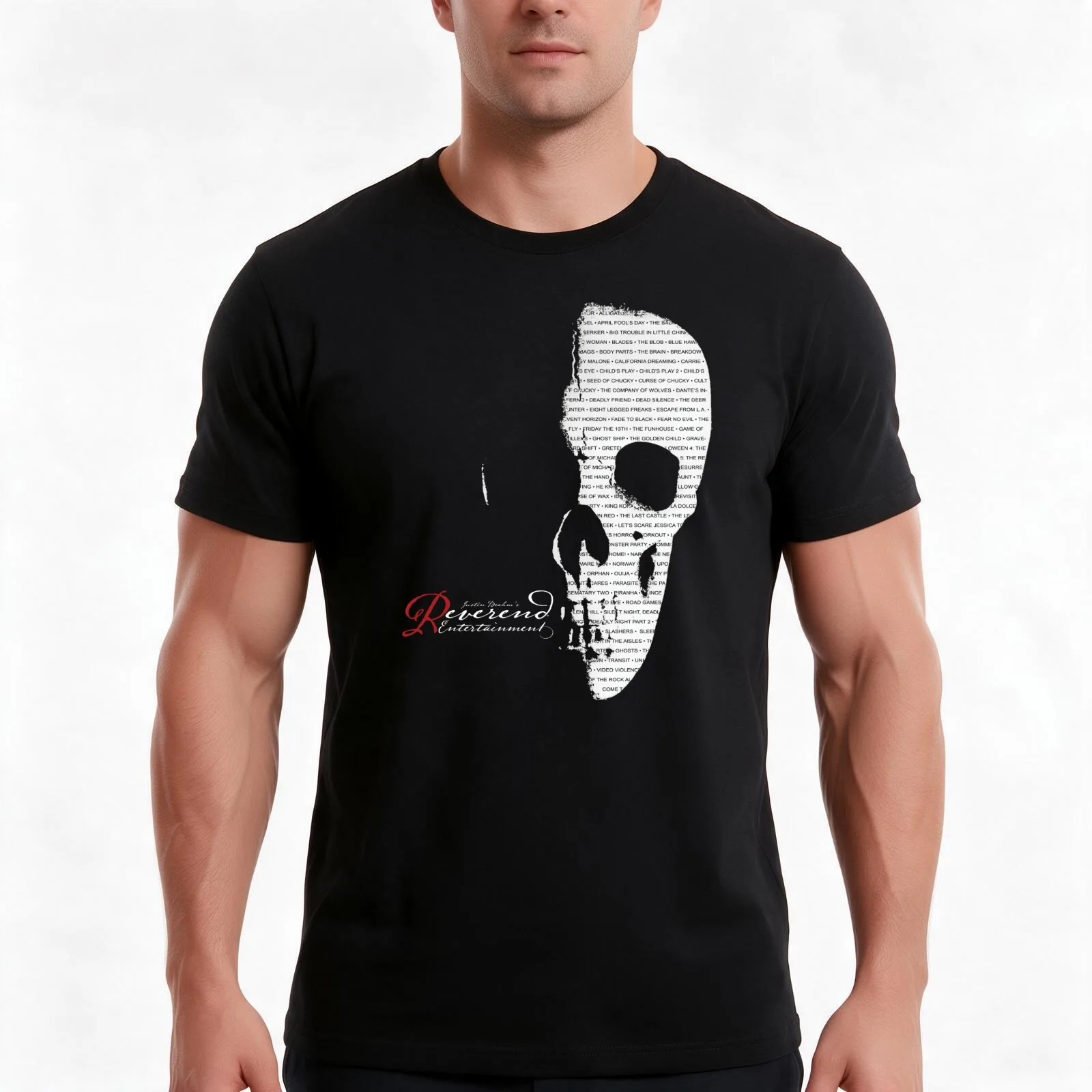 Reverend Catalog Skull T-Shirt Summer Casual Cotton Tee Oversized Streetwear Tops Vintage Graphic Print Unisex Men Women
