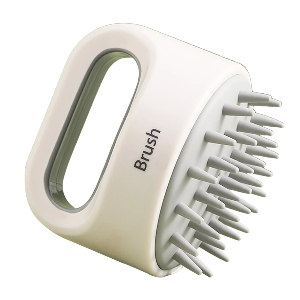 

Shampoo Brush Scalp Head Scrubber Massage Comb Hair TPR Care Massager Soft ABS TPR Unique Design Gentle Skin Friendly Deep