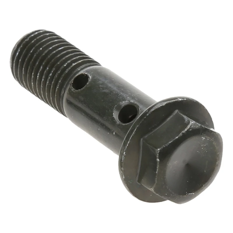 Motorcycle Brake Hollow Screw M10 x 1.25mm Double Banjo Bolt for  for  for Suzuki Caliper Bolts Bleed Cap H9EE