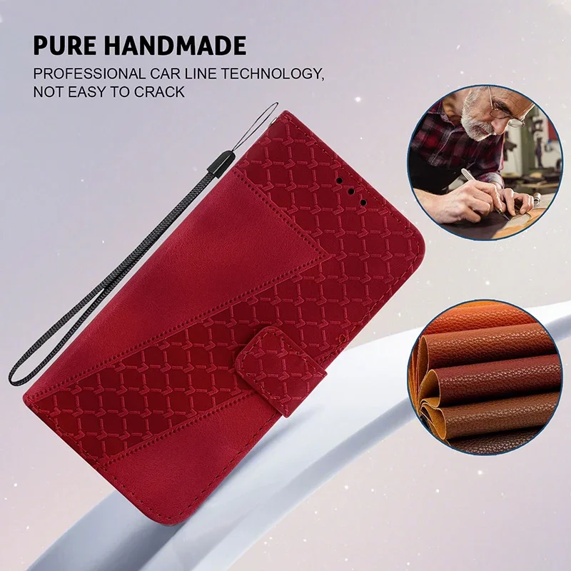 Stand Flip Wallet Case for Motorola G54 g55 G84 G85 G34 G64 5G g04 G24 G13 G23 53 G04S E14 g22 5G G32 G200 Leather Protect Cover