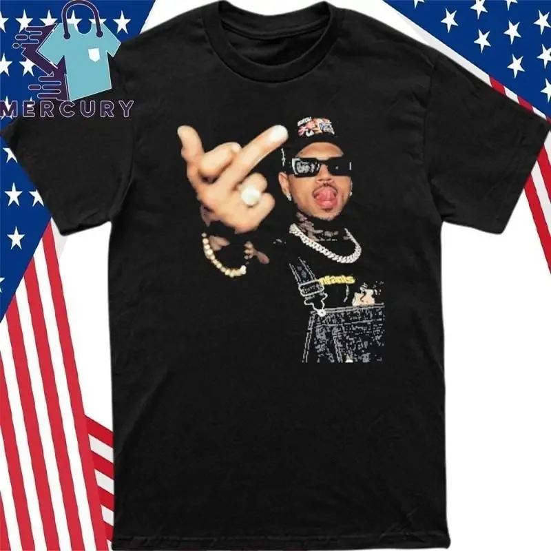 Chris Brow N Middle Finger T Shirt