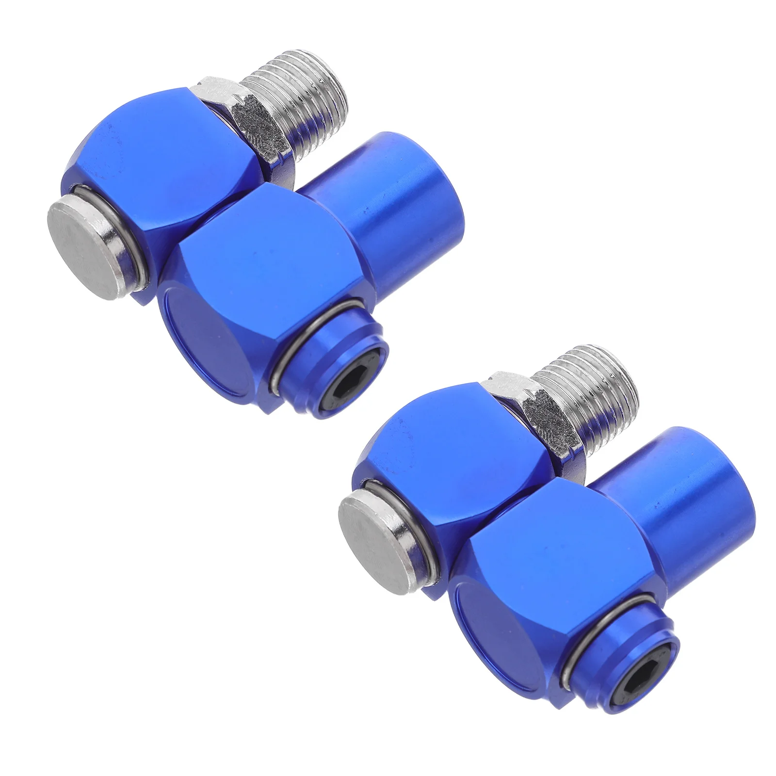 

2pcs 1/4" Npt 360 Degree Hose Fittings No Leakage Pneumatic Quick Connect Coupling For Industrial Compressor Pneumatic Air Hose