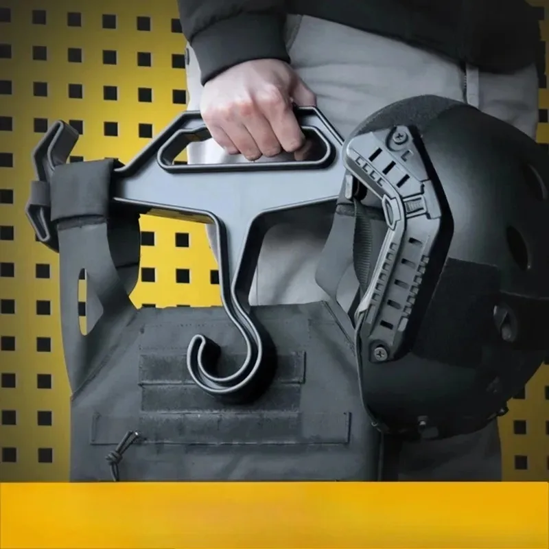 

Многофункциональная тактическая вешалка для жилета, утолщенная уличная вешалка в стиле милитари, негабаритная несущая тактическая вешалка