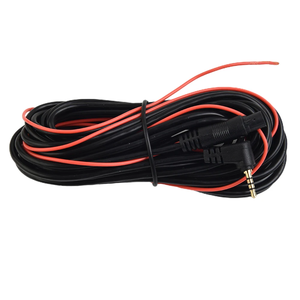 

Convenient 6m Car DVR Backup Rear View Camera Extension Cable with Excellent Temperature Resistance for 12V Vehicles