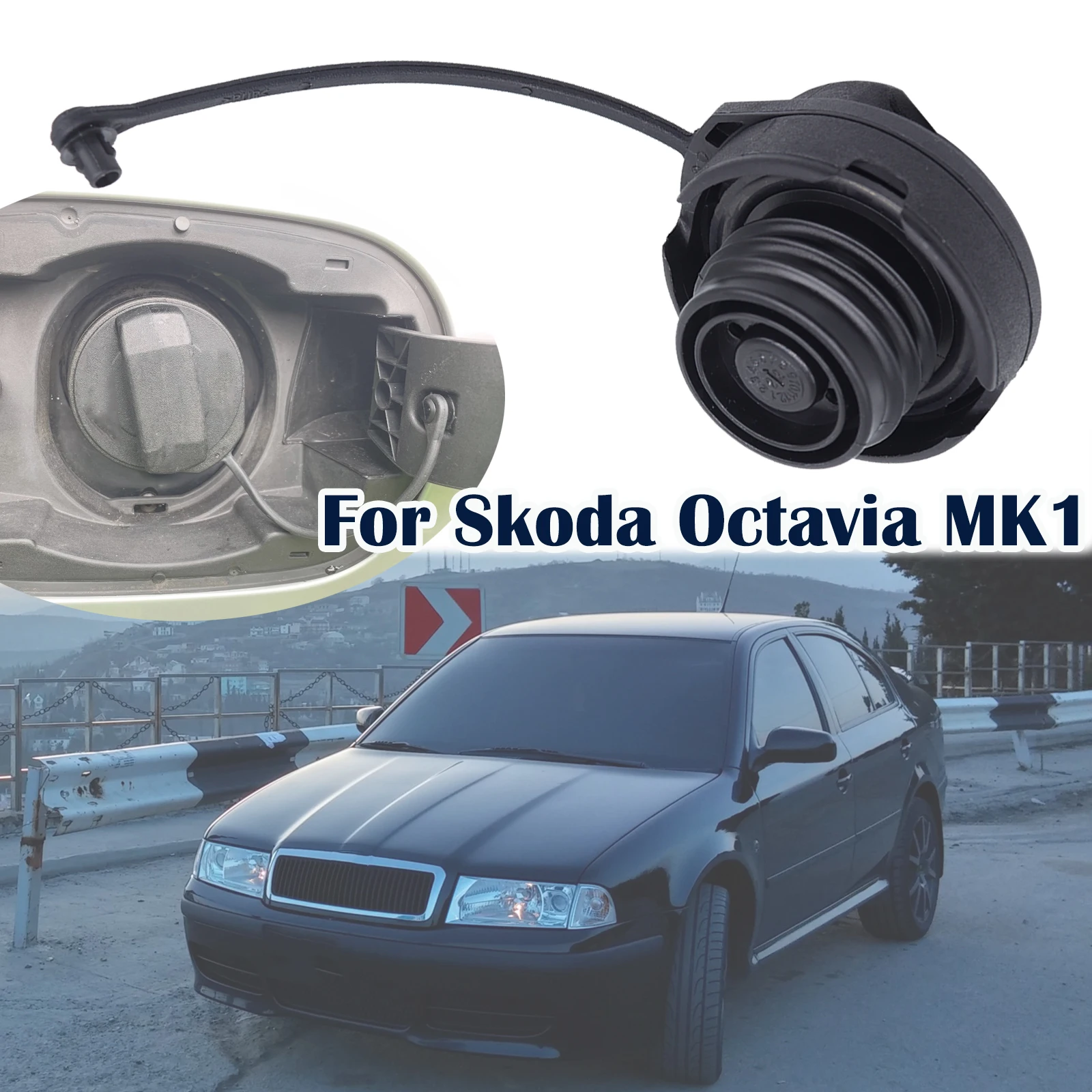 

Fuel Oil Tank Inner Cover Plug For Skoda Octavia MK1 2 Petrol Diesel Cap Lid Gas Filler Support Retaining Strap Cord Rope Tether