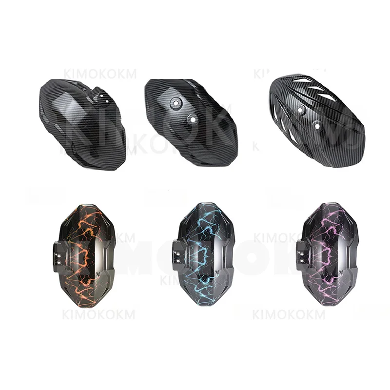 For Monkey M3 M5 Maverick U1 Motorcycle Universal Carbon Fiber Mudguard Accessory Rear Fender Extension Splash Pad Accessories