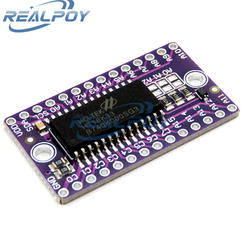 1PCS HT16K33 LED Dot Matrix Drive Control Module Digital Tube Driver