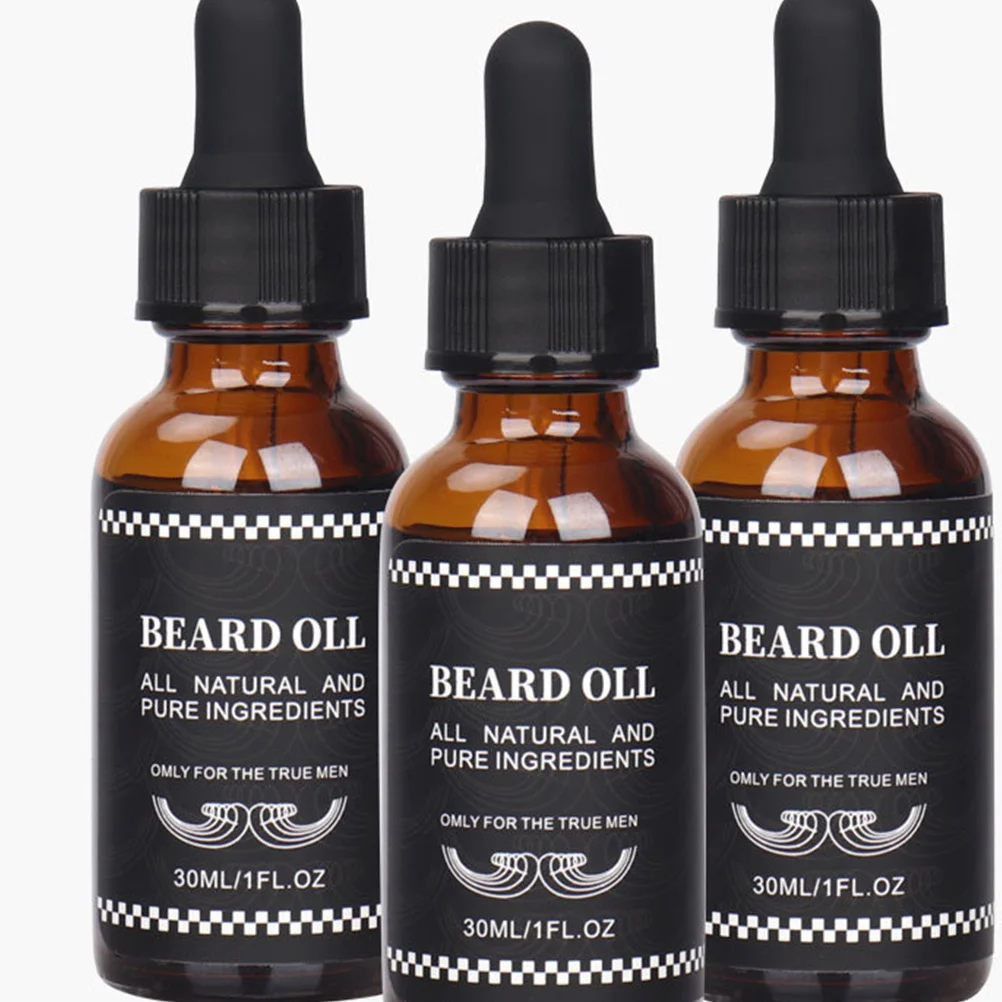 زيت اللحية للرجال، علاج نمو مرطب طبيعي، زيت مغذي للشارب الأساسي